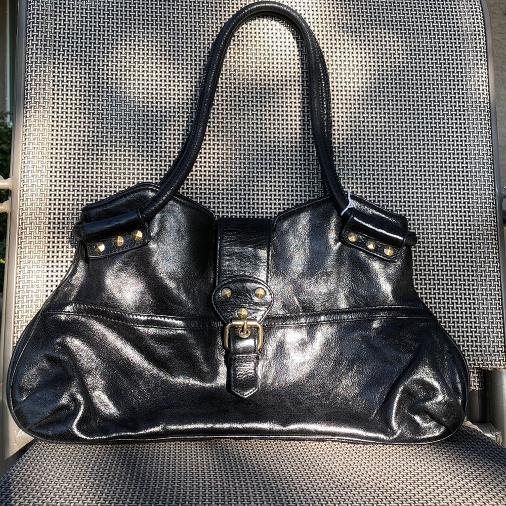Cynthia Rowley Beautiful Black Slim Shoulder Bag - Picture 1 of 8